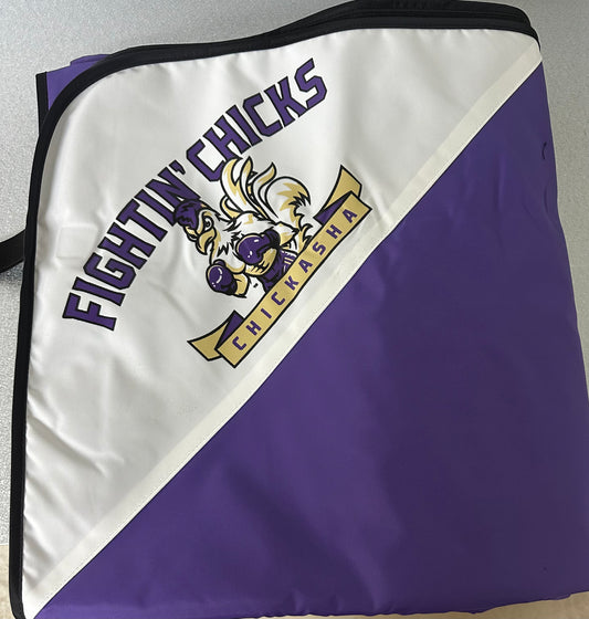 Water Resistant Fightin' Chicks Stadium Blanket